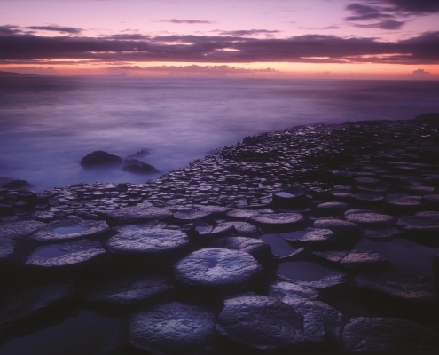 How the Giants Causeway was formed